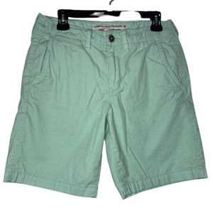 American Eagle Outfitters Women's Shorts Teal Size 30 100% Cotton